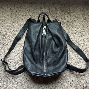 Aimee Kestenberg Black Leather Backpack